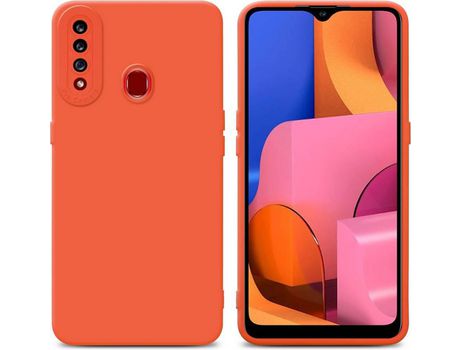 Carcasa para Samsung Galaxy A20s Naranja