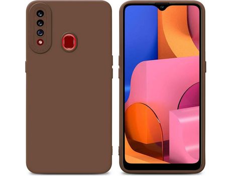 Carcasa para Samsung Galaxy A20s Marrón