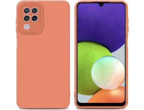 Carcasa para Samsung Galaxy A22 4G Naranja