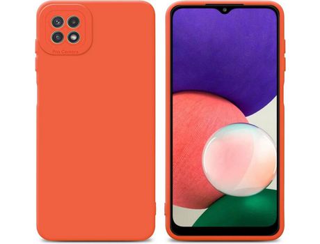 Carcasa para Samsung Galaxy A22 5G Naranja
