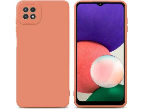 Carcasa para Samsung Galaxy A22 5G Naranja