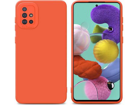Carcasa para Samsung Galaxy A51 4G / M40s Naranja