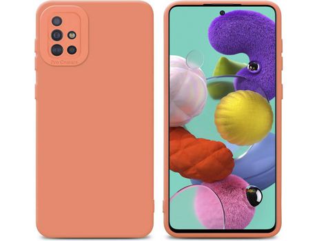 Carcasa para Samsung Galaxy A51 4G / M40s Naranja