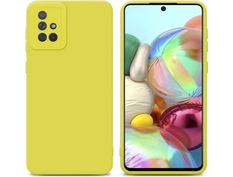 Carcasa para Samsung Galaxy A71 4G Amarillo