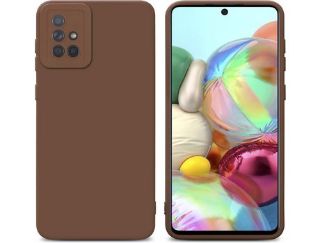 Carcasa para Samsung Galaxy A71 4G Marrón