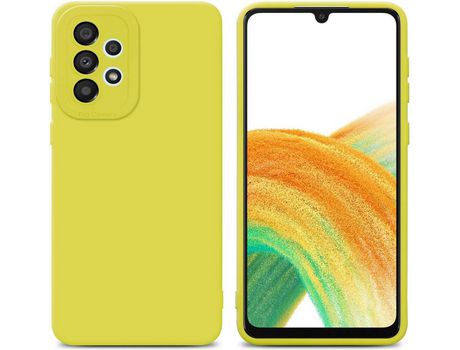 Carcasa para Samsung Galaxy A72 4G / 5G Amarillo
