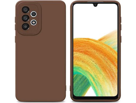 Carcasa para Samsung Galaxy A72 4G / 5G Castanho