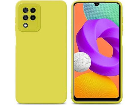 Carcasa para Samsung Galaxy M22 / M32 4G Amarillo