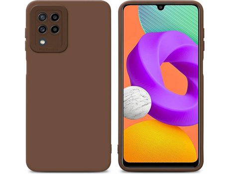 Carcasa para Samsung Galaxy M22 / M32 4G Marrón