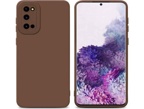 Carcasa para Samsung Galaxy S20 Marrón