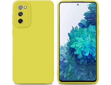 Carcasa para Samsung Galaxy S20 FE Amarillo