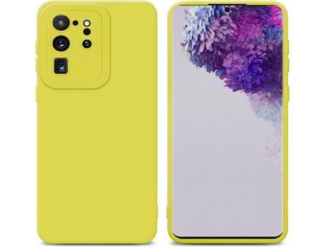 Carcasa para Samsung Galaxy S20 ULTRA Amarillo