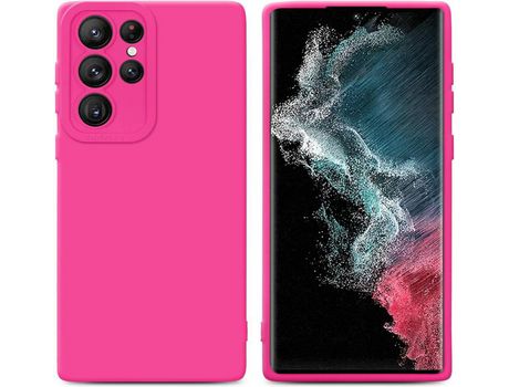 Carcasa para Samsung Galaxy S22 ULTRA Rosa