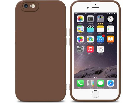 Carcasa para iPhone 6 / 6S CADORABO Castanho