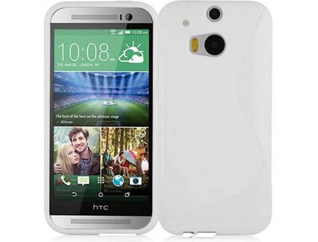 Carcasa para HTC ONE M8 CADORABO Blanco