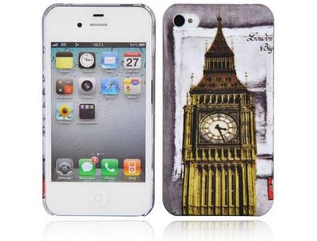 Carcasa para iPhone 4 / 4S CADORABO Gris
