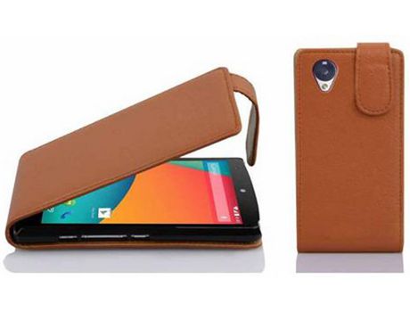 Carcasa para LG NEXUS 5 CADORABO Marrón