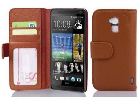 Carcasa para HTC ONE MAX T6 CADORABO Marrón