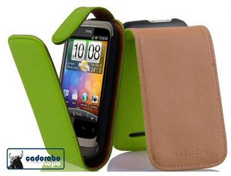 Carcasa para HTC WILDFIRE CADORABO Verde