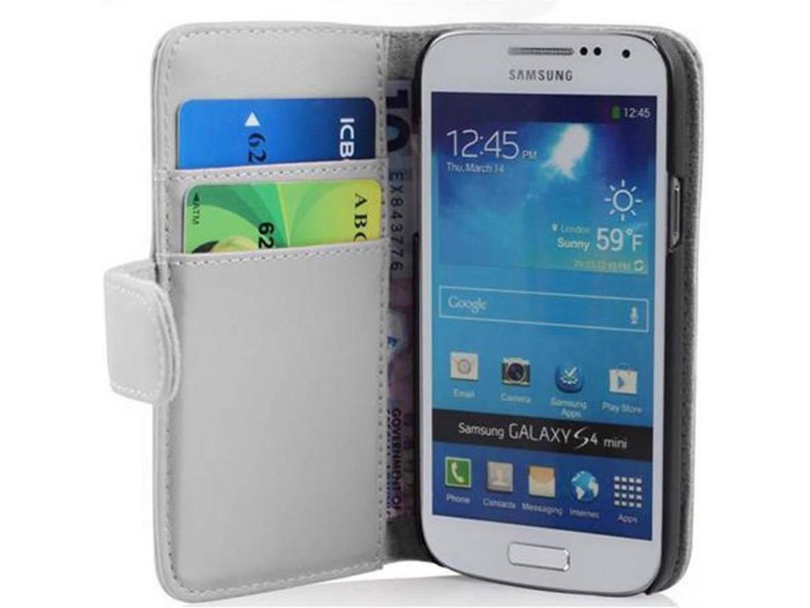 Carcasa para Samsung Galaxy S4 MINI Blanco