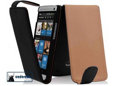 Carcasa para HTC ONE MINI M4 CADORABO Negro