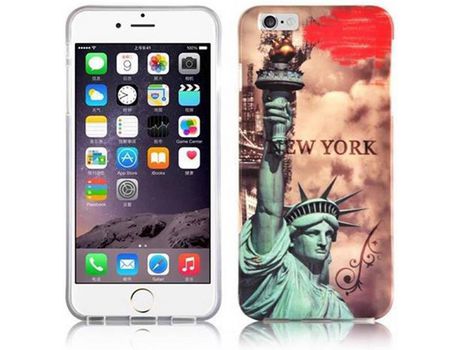 Carcasa para iPhone 6 PLUS / 6S PLUS CADORABO Castanho