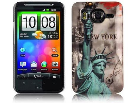 Carcasa para HTC Desire HD CADORABO Marrón
