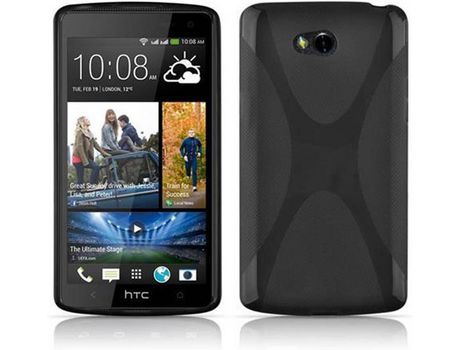 Carcasa para HTC Desire 600 CADORABO Negro