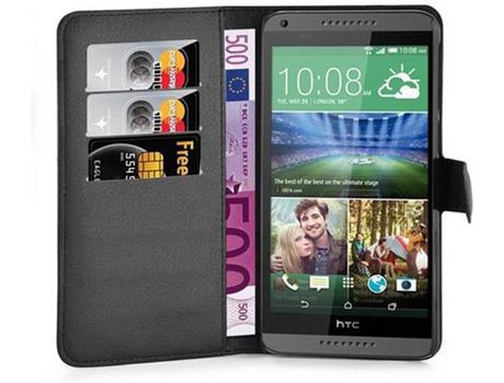 Carcasa para HTC Desire 820 CADORABO Negro