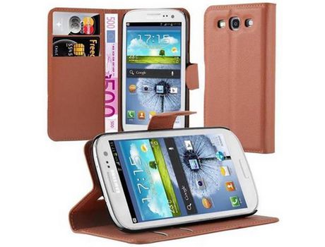 Carcasa para Samsung Galaxy S3 / S3 NEO Castanho