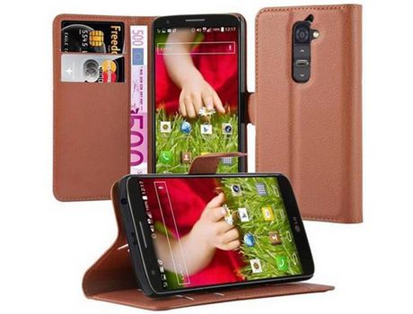 Carcasa para LG G2 CADORABO Marrón