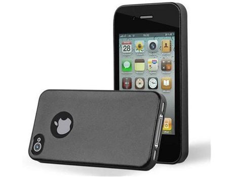 Carcasa para iPhone 4 / 4S CADORABO Negro