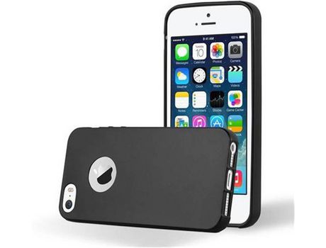 Carcasa para iPhone 5 / 5S / SE 2016 CADORABO Negro