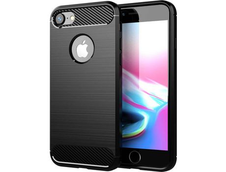 Carcasa para iPhone 7 / 7S / 8 CADORABO Negro