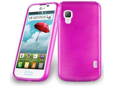 Carcasa para LG L5 II (2. SIM) CADORABO Rosa