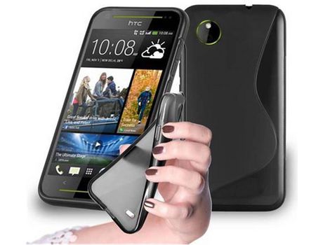 Carcasa para HTC Desire 700 CADORABO Negro