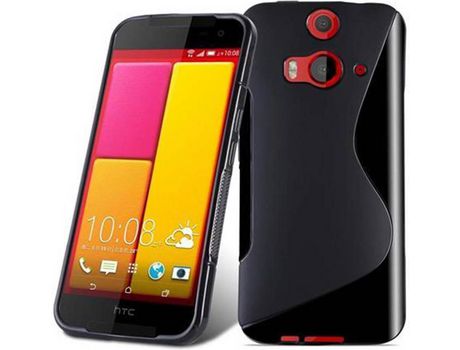 Carcasa para HTC BUTTERFLY 2 CADORABO Negro