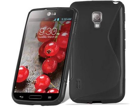 Carcasa para LG L5 II (2. SIM) CADORABO Negro