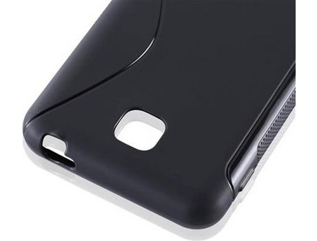 Carcasa para LG OPTIMUS F5 / LUCID 2 CADORABO Negro