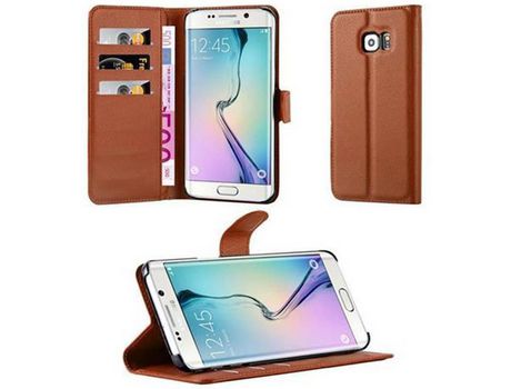 Carcasa para Samsung Galaxy S6 EDGE Castanho