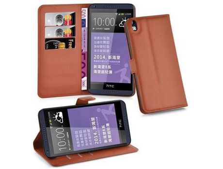 Carcasa para HTC Desire 816 CADORABO Marrón