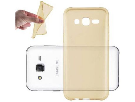 Carcasa para Samsung Galaxy J3 2015 Dorado