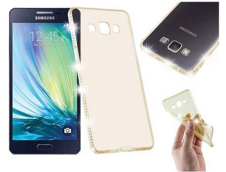 Carcasa para Samsung Galaxy A5 2015 Amarillo