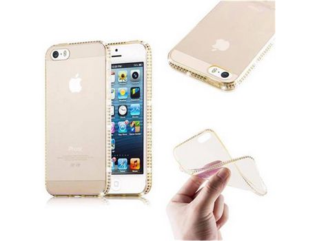 Carcasa para iPhone 5 / 5S / SE 2016 CADORABO Amarillo