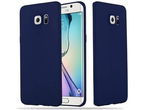 Carcasa para Samsung Galaxy S6 EDGE Azul
