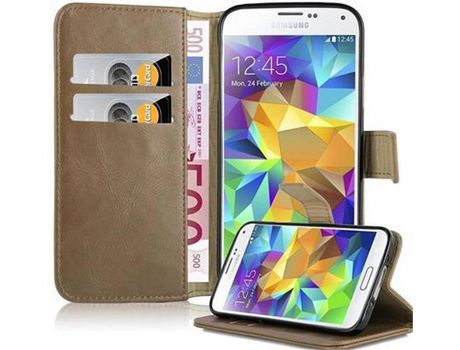 Carcasa para Samsung Galaxy S5 / S5 NEO Marrón