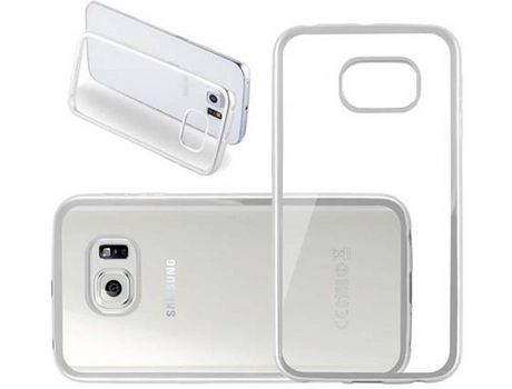 Carcasa para Samsung Galaxy S6 EDGE Prateado