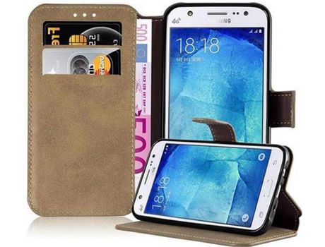 Carcasa para Samsung Galaxy J5 2015 Marrón