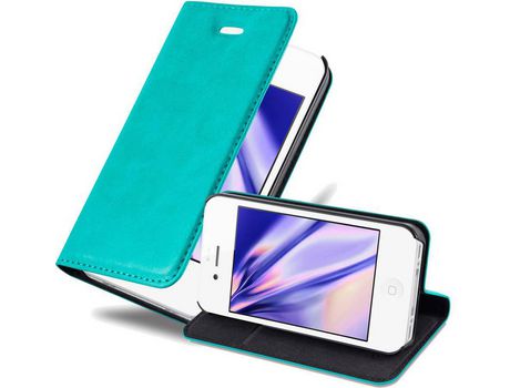 Carcasa para iPhone 4 / 4S CADORABO Turquesa