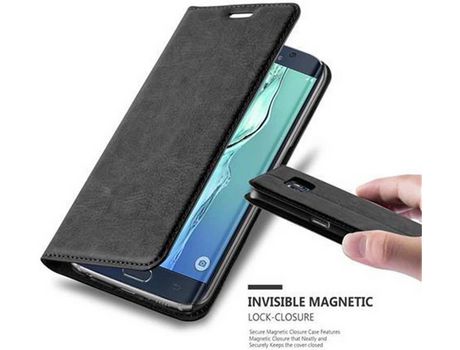Carcasa para Samsung Galaxy S6 EDGE Negro